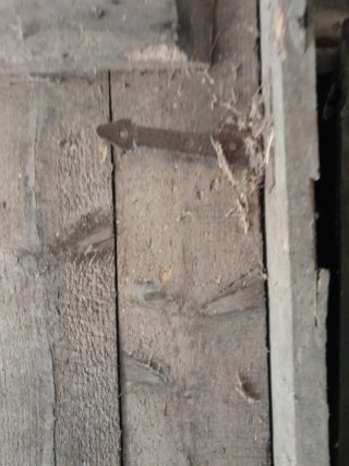 Puerta de madera maciza