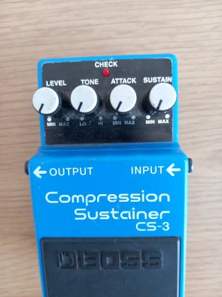 Boss CS-3 Compression Sustainer Pedal Guitarra