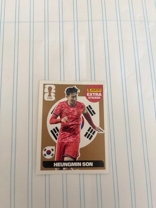 Cromo Extra Sticker Heungmin Son Mundial 2026