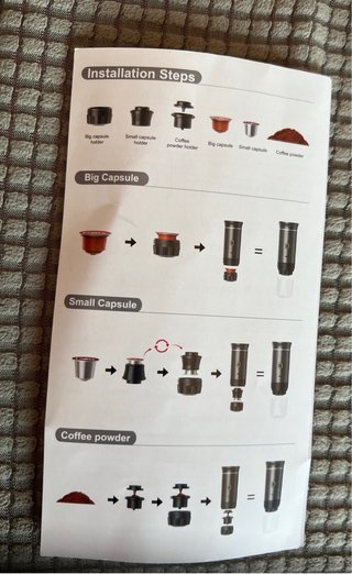 Cafetera Portátil 3 en 1