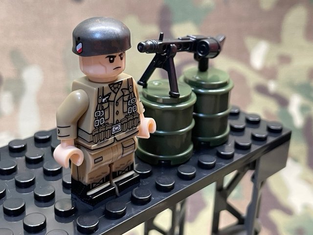 Paracaidista Alemán WW2 Lego