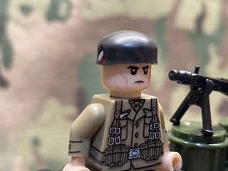 Paracaidista Alemán WW2 Lego