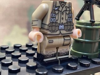 Paracaidista Alemán WW2 Lego