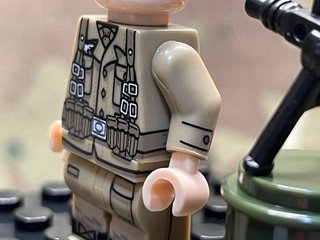 Paracaidista Alemán WW2 Lego