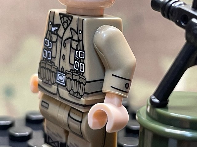 Paracaidista Alemán WW2 Lego
