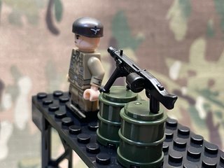 Paracaidista Alemán WW2 Lego