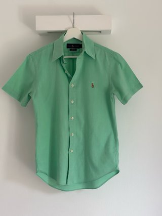 Camicia Ralph Lauren verde taglia xS