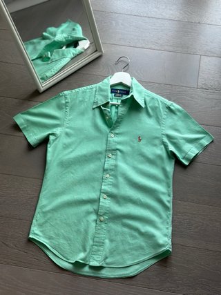 Camicia Ralph Lauren verde taglia xS
