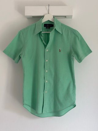 Camicia Ralph Lauren verde taglia xS