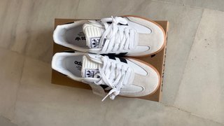 Adidas Samba Mujer Talla 39 Blancas y Negras