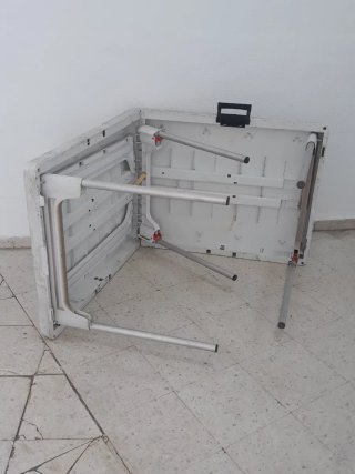 Mesa madera campo/playa/jardín