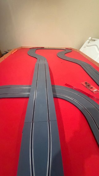 Scalextric Completo con Contador de Vueltas