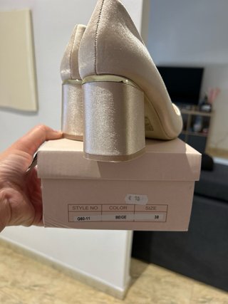 Zapatos Festissimo Nude Talla 38
