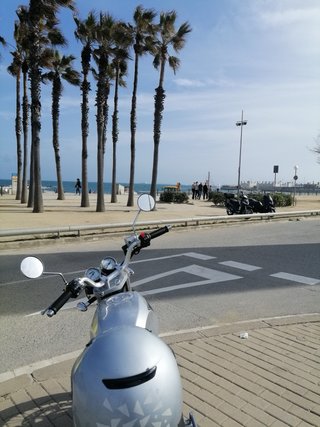 Orcal Astor 125cc Café Racer Plata Retro