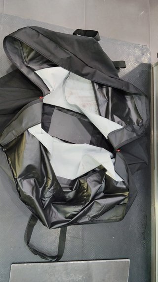 Saco de transporte para bicicleta MAC preto