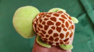 Peluche Tortuga Ojos Brillantes