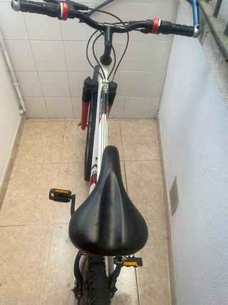 Bicicleta Decathlon Blanca