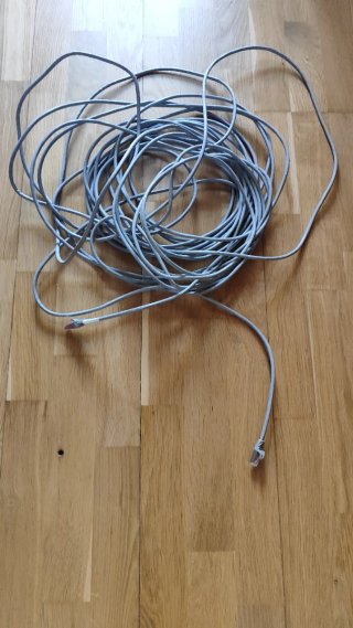 Cable de red RJ45 24AWG FTP CAT6 15m