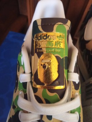 Adidas Stan Smith Bape Camo 30th Anniversary