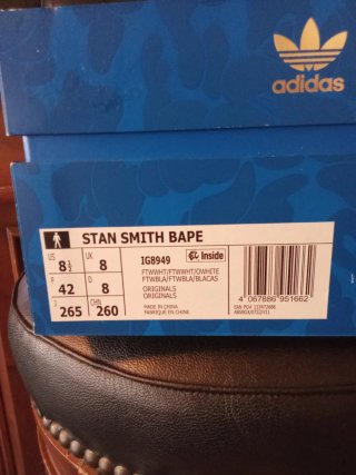 Adidas Stan Smith Bape Camo 30th Anniversary