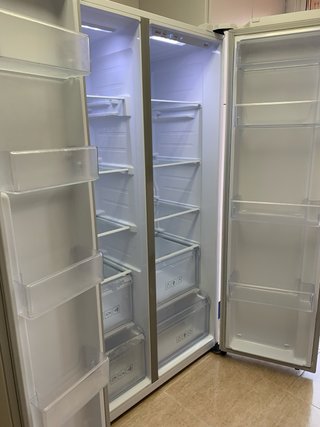 Frigorífico Americano Samsung Blanco