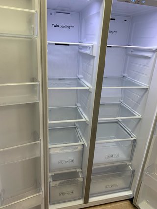 Frigorífico Americano Samsung Blanco