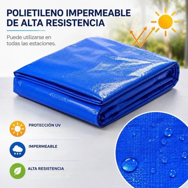 Lona Impermeable 6x10m