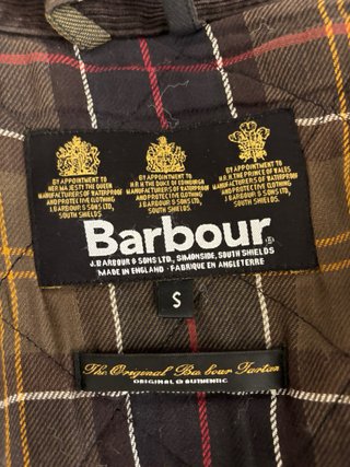Chaqueta Barbour Verde Talla S