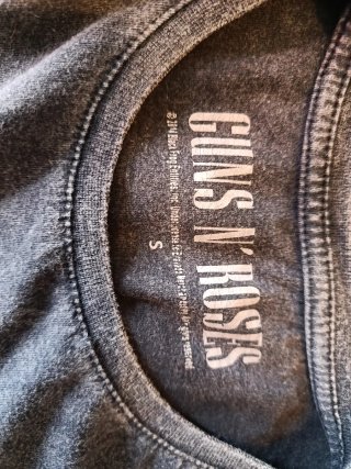 Camiseta Guns N' Roses Gris