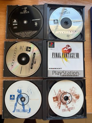 Lote Final Fantasy PS1, PS2, PS3, PS4
