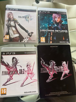 Lote Final Fantasy PS1, PS2, PS3, PS4