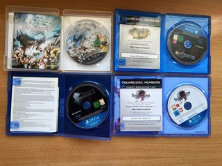Lote Final Fantasy PS1, PS2, PS3, PS4