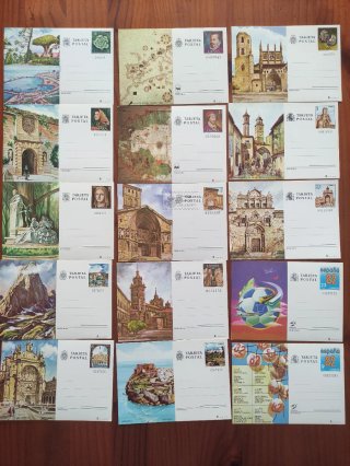 46 francobolli nuovi 1973-1988