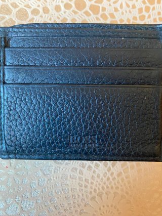 Cartera BOSS Piel Negra