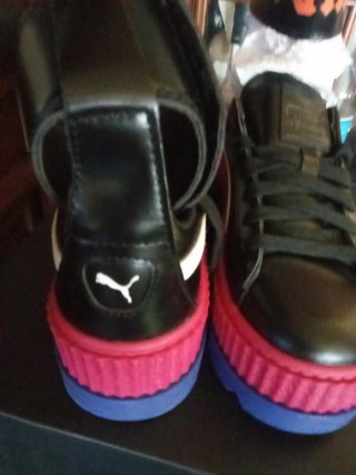 Puma Fenty Rihanna Zapatillas Negras Rosas