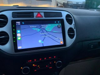 Radio pantalla CARPLAY GPS para Volkswagen Tiguan
