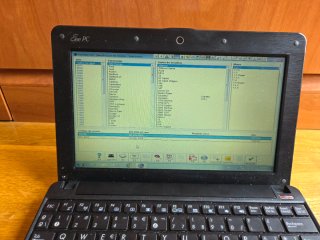 Asus Eee PC y Autocom CDP+