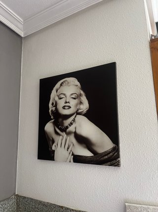 Cuadro Marilyn Monroe Blanco y Negro