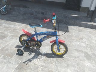 Bicicleta infantil 12 con ruedines