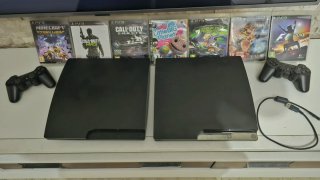 2 PS3 + 2 Mandos + 7 Juegos
