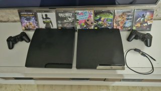 2 PS3 + 2 Mandos + 7 Juegos