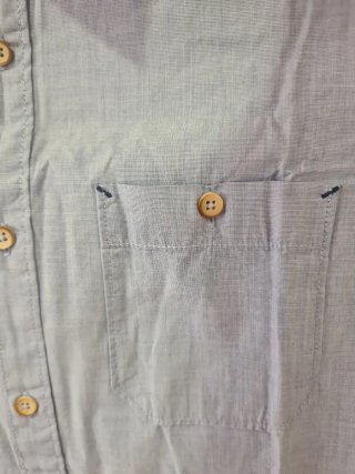 Camisa azul hombre custom fit Springfield  M