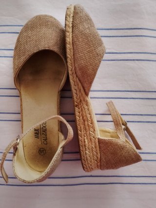 Zapatos esparto H&X CALZADOS talla 35
