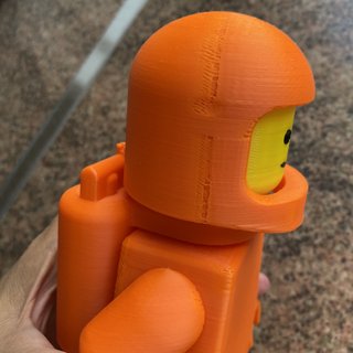 Figura Astronauta XL Naranja