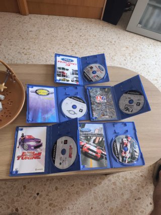 Pack 5 Juegos PS2: Carreras y Simulación