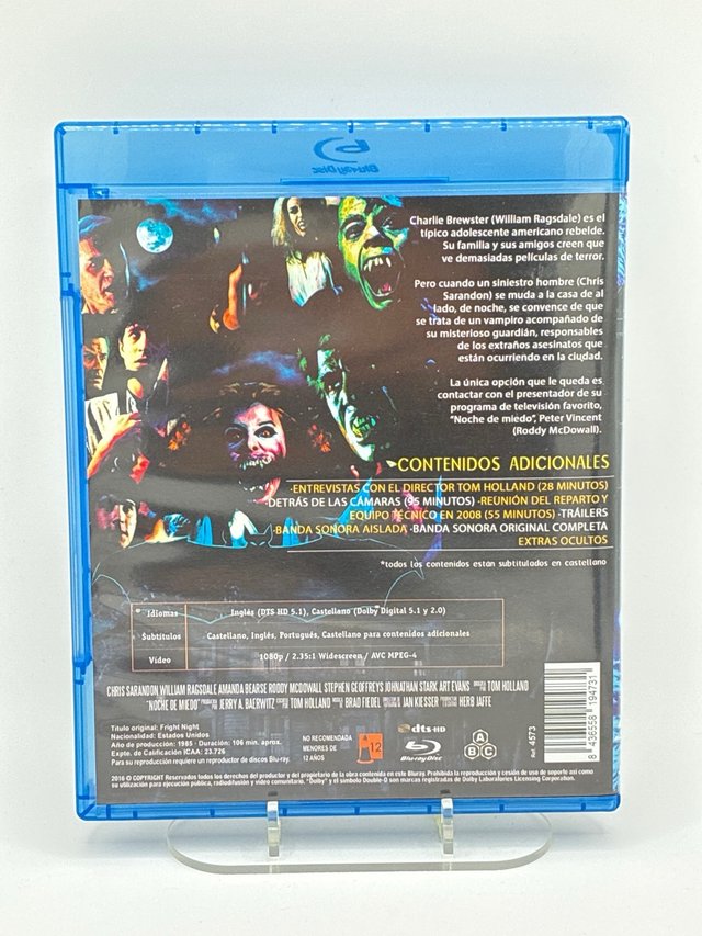 Noche de Miedo Edición Coleccionista Bluray