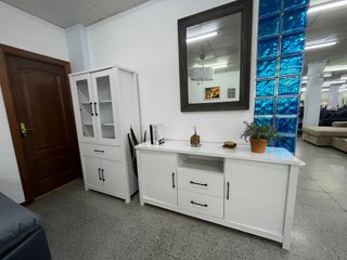 OFERTON!! Nuevo conjunto de vitrina y aparador!!