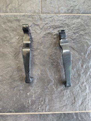 Manetas Harley Davidson Skull Carbono