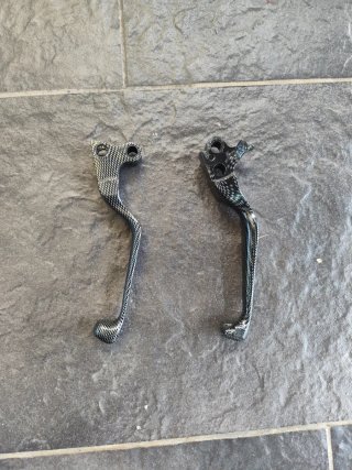 Manetas Harley Davidson Skull Carbono