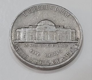 Moneda 5 Centavos Dólar 1959 Jefferson